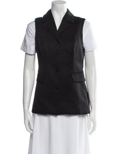 Pre-owned Reformation Vest In Black