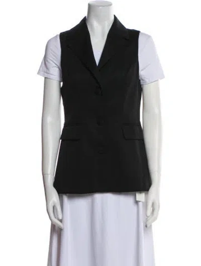 Pre-owned Reformation Vest In Black