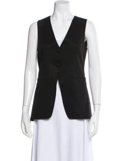 Pre-owned Reformation Vest In Black