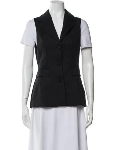 Pre-owned Reformation Vest In Black