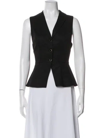 Pre-owned Reformation Vest In Black