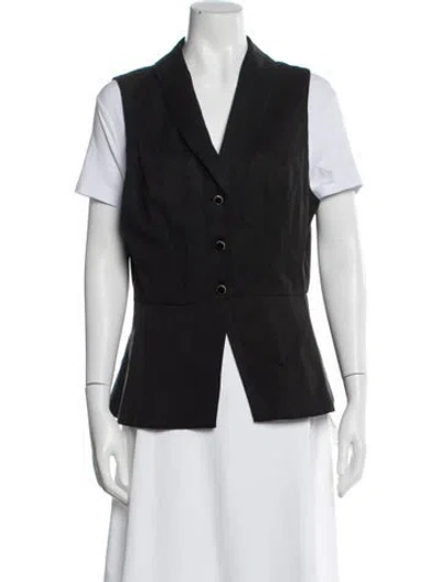 Pre-owned Reformation Vest In Black