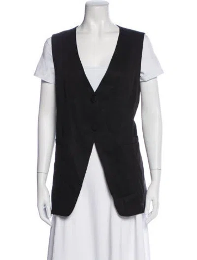 Pre-owned Reformation Vest In Black