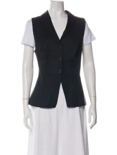 Pre-owned Reformation Vest In Black