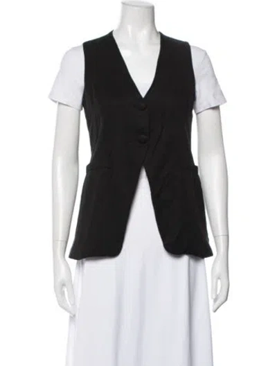 Pre-owned Reformation Vest In Black