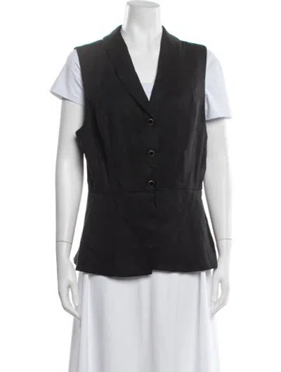 Pre-owned Reformation Vest In Black