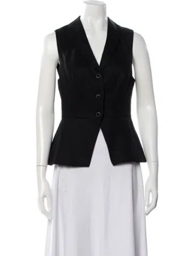 Pre-owned Reformation Vest In Black