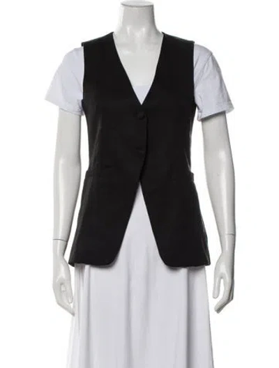 Pre-owned Reformation Vest In Black