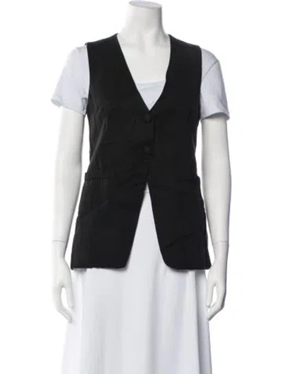 Pre-owned Reformation Vest In Black