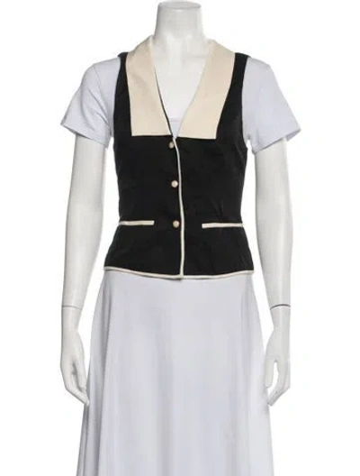 Pre-owned Reformation Vest In Black