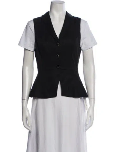 Pre-owned Reformation Vest In Black