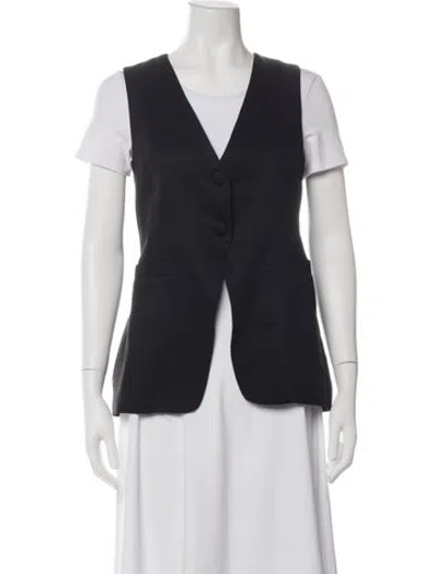 Pre-owned Reformation Vest In Black