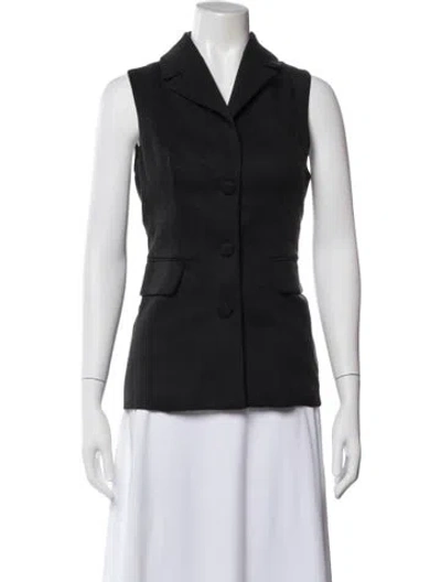 Pre-owned Reformation Vest In Blue