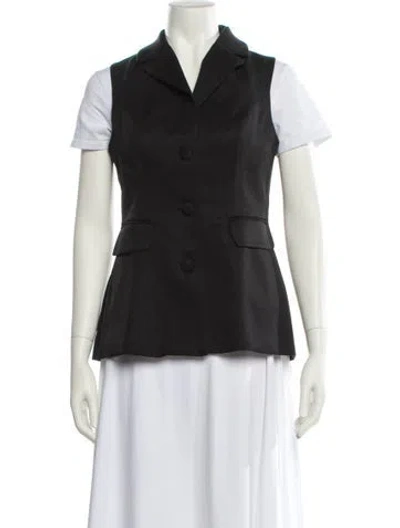 Pre-owned Reformation Vest W/ Tags In Black