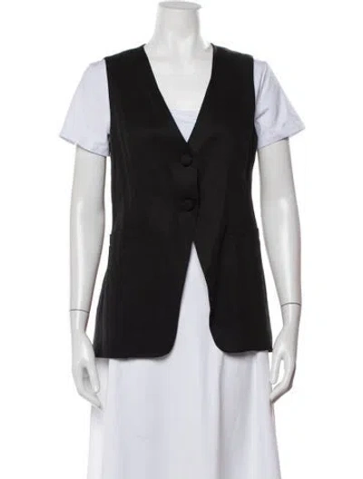 Pre-owned Reformation Vest W/ Tags In Black