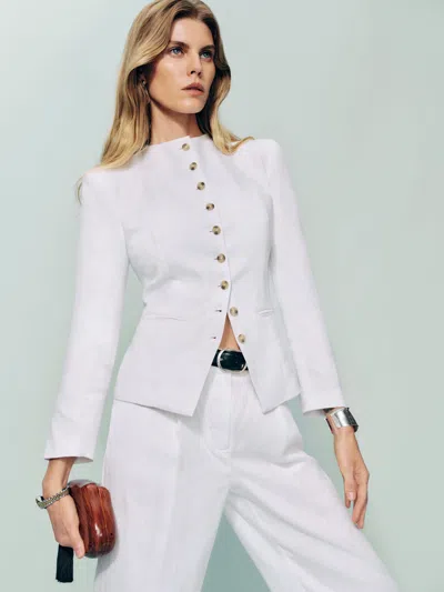 Reformation Veste En Lin Lydia