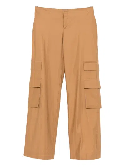 Reformation Vida Pants In Brown
