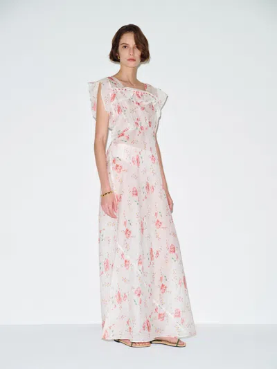 Reformation Vintage Marjorie Slip Cotton In Multi