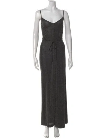 Pre-owned Reformation V-neck Jumpsuit In Multi