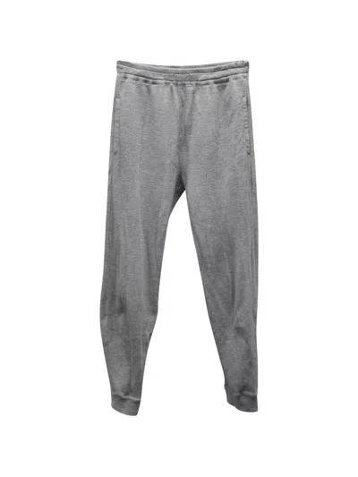 Pre-owned Reformation Waffle Track Pants In Gray