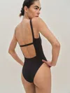 Reformation Wailea One Piece Swimsuit In Black