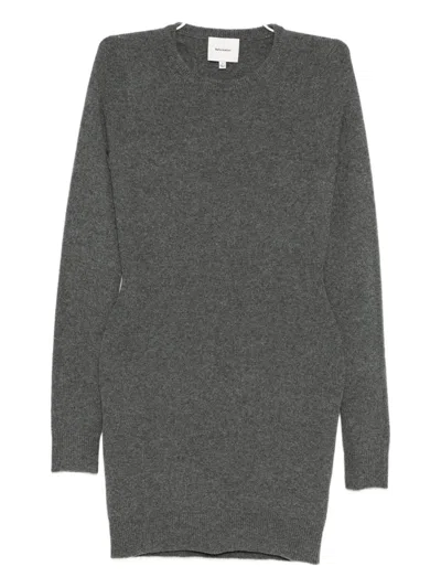 Reformation Walker Dress In Gray