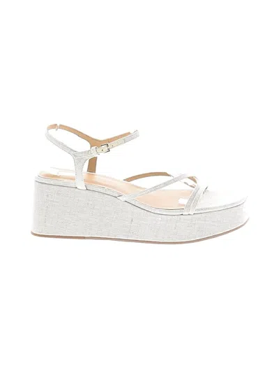 Pre-owned Reformation Wedges In White