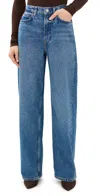 Reformation Wes High Rise Wide Leg Jeans Pelican In Pelican