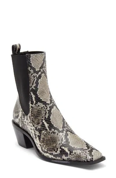 Reformation Western Roberta Ankle Bootie In Multi