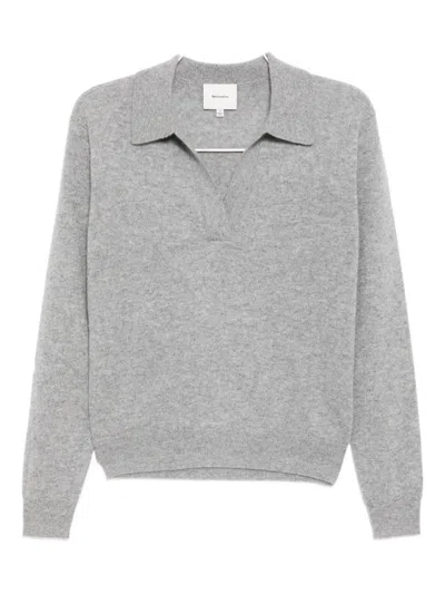 Reformation Westley Top In Gray