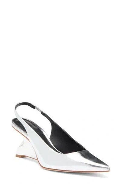Reformation Westlyn Pointed Toe Wedge Pump