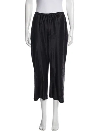 Pre-owned Reformation Wide Leg Pants In Blue