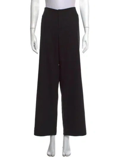 Pre-owned Reformation Wide Leg Pants In Blue