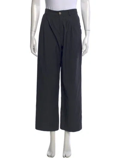 Pre-owned Reformation Wide Leg Pants In Gray
