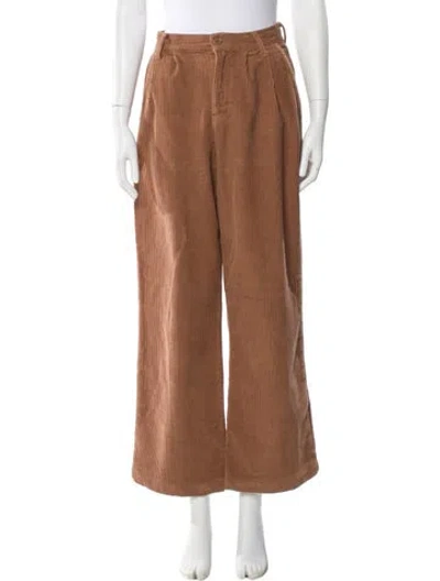 Pre-owned Reformation Wide Leg Pants In Neutral