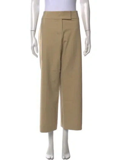 Pre-owned Reformation Wide Leg Pants In Neutrals