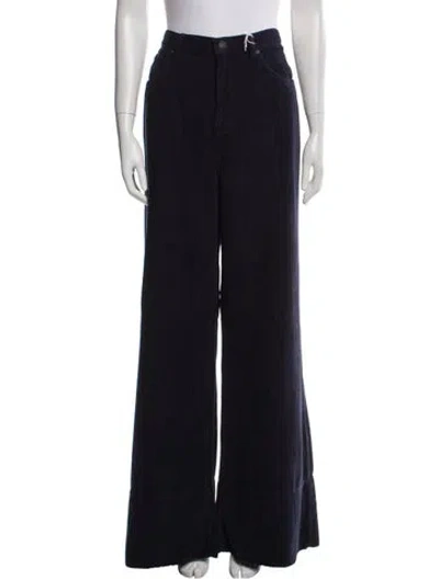 Pre-owned Reformation Wide Leg Pants W/ Tags In Blue