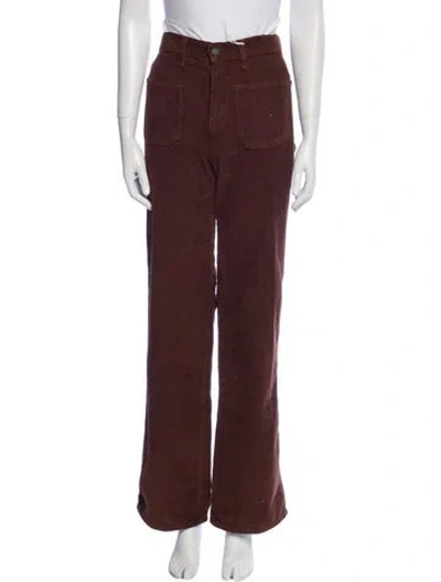 Pre-owned Reformation Wide Leg Pants W/ Tags In Brown