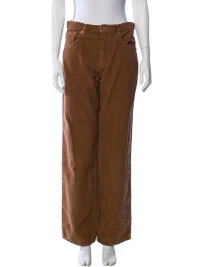 Pre-owned Reformation Wide Leg Pants W/ Tags In Brown