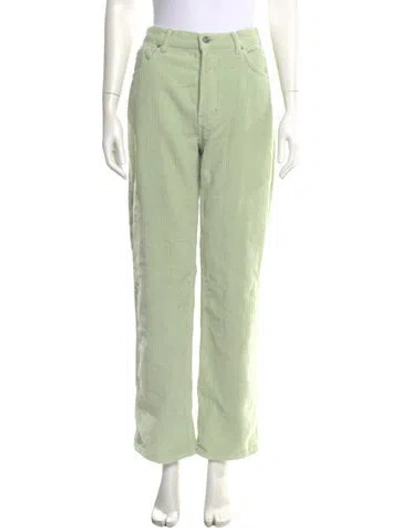 Pre-owned Reformation Wide Leg Pants W/ Tags In Green