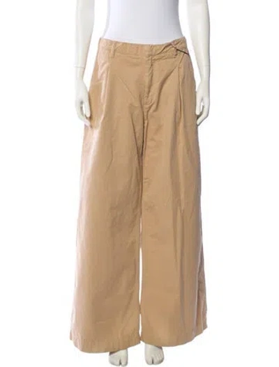 Pre-owned Reformation Wide Leg Pants W/ Tags In Neutral