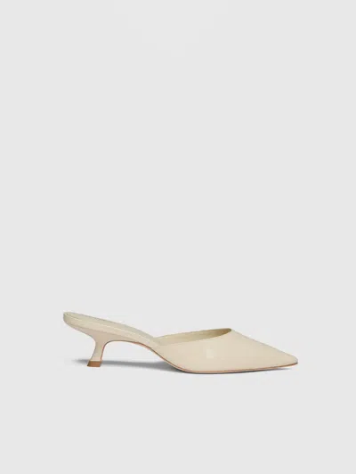 Reformation Wilda Kitten Mule In Brown