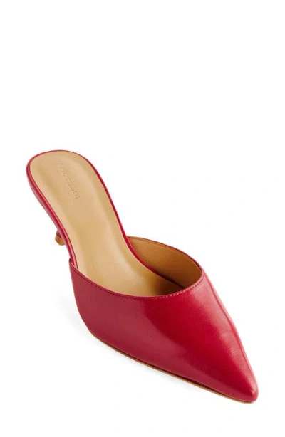 REFORMATION REFORMATION WILDA POINTED TOE KITTEN MULE