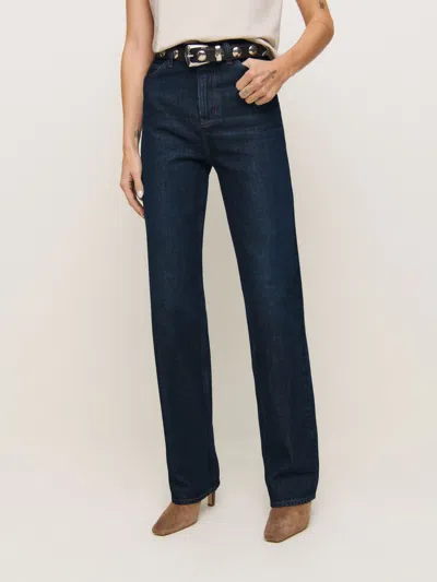 Reformation Wilder High Rise Wide Leg Jeans In Ahurani