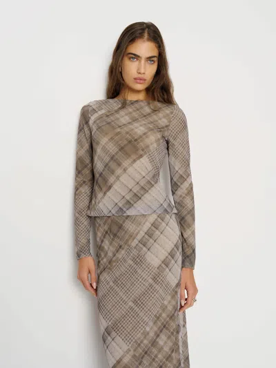 Reformation Wiley Knit Top In Multi