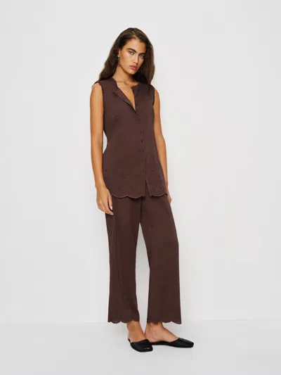 Reformation Willa Two Piece In Brown