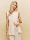 Reformation Willa Two Piece In Ivoire