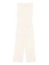 Reformation Willa Two-piece Set In Neutral