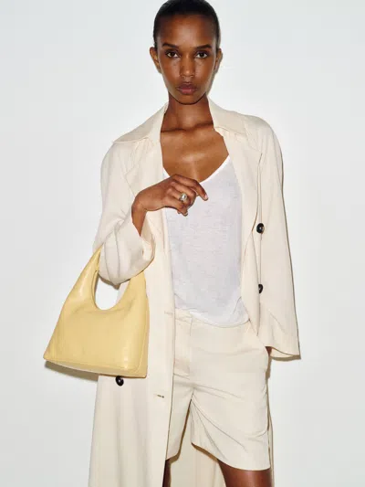 Reformation Willow Shoulder Bag Yellow
