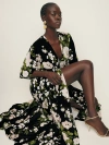 Reformation Winslow Dress In Raven